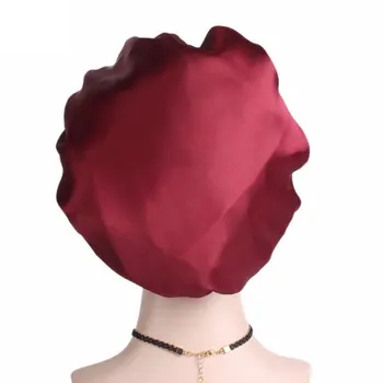 Mados Dizaino Aukštos Elastinga Moterų Plačiais Kraštais Chemoterapija Cap Plaukų Priežiūros Skrybėlės, Galvos Apdangalai, Moterų Beanies