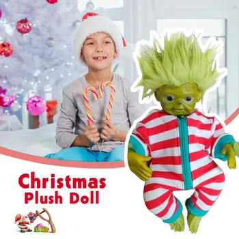 Drop Laivyba! Fidget Įdaryti Žaislas Pliušinis Animacinių Filmų Lėlės Kalėdų Lėlės Rankų Darbo Aukšto Modeliavimas Pliušiniai Žaislai Kalėdos Realus Dovana