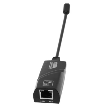 USB 3.1 C Tipo USB-C RJ45 Lan Tinklo Gigabit Ethernet Adapter 10/100/1000Mbps