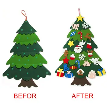 Pasidaryk pats Jaučiau, Kalėdų Eglutė, Kalėdų Dekoro Namų 2021 Naujųjų Metų Dovanas Vaikams Kalėdų Papuošalai Kalėdų Medžio
