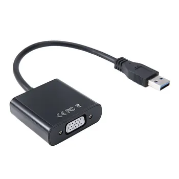 USB 3.0 Keitiklio Kabelį, VGA Video Adapteris Tinka Video Konverteris HD Adapteris, Skirtas 