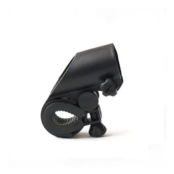 Dviračių žibintuvėlio laikiklis dviračių lempos laikiklis apkaba laikiklis, skydelis nuo saulės ginklą formos automobilis įrašą dviračių priedai, LED narve plastiko