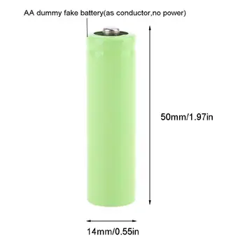 LR6 AA Baterijos Eliminator 300cm USB Maitinimo Kabelis Pakeisti 1-4pcs AA Baterija Radijo Elektros Žaislas Laikrodis LED Juostelės Walkie T