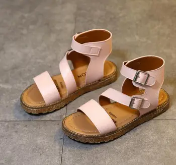 2019 vasaros vaikų sandalai mergaitėms sandalai atidaryti tne Romos sandalai asmenybės tendencijų studentai dvieiliai princess bateliai