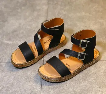 2019 vasaros vaikų sandalai mergaitėms sandalai atidaryti tne Romos sandalai asmenybės tendencijų studentai dvieiliai princess bateliai