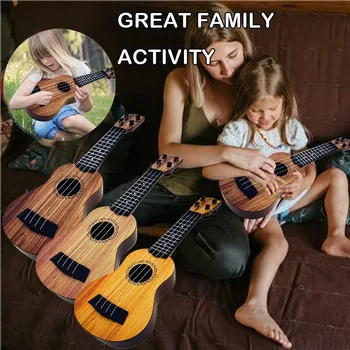 Mini Ukulėle Suaugusiųjų Suaugusiųjų Žaislai Pradedantiesiems Klasikinio Havajų Gitara Muzikos Švietimo Priemonės Montessori Žaislas Vaikams
