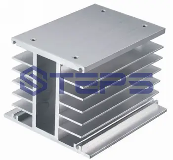 3PCS Trijų fazių (solid state relay radiatorius / šilumos kriaukle aliuminio 10-100A H-radiatorius, relės aušinimo dalys 110 * 100 * 80mm
