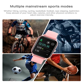 P8 Vyrų, moterų sporto Smart Žiūrėti Mada Sporto Technologijų Smartwatch 