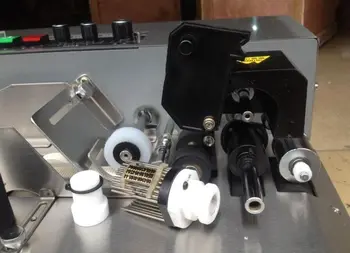 Aukštos Kokybės Kietojo Rašalo Roller Kodavimo Mašina plastikinių maišelių, popieriaus kortelės