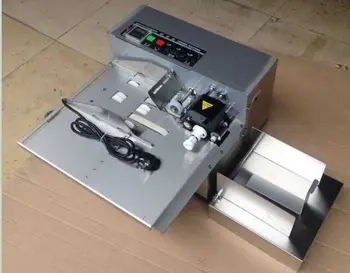 Aukštos Kokybės Kietojo Rašalo Roller Kodavimo Mašina plastikinių maišelių, popieriaus kortelės