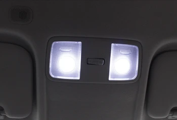 3PCS Už KIA RIO K2 2006-2012 Hyundai solaris Verna skaitymo žibintai, priešrūkiniai žibintai, LED salono apšvietimas balta spalva tinka