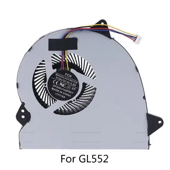 Nešiojamas kompiuteris Notebook CPU Aušinimo Ventiliatorius Aušintuvo Radiatorių Pakeitimas GL552 Priedai Efektyvų Šilumos Išsklaidymo, Mažai Triukšmo