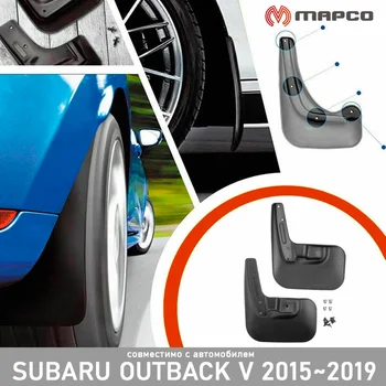 Purvasargių galiniai už Subaru Impreza ~ 2019 mudguard auto tuning optikos purvo apsauga priedai