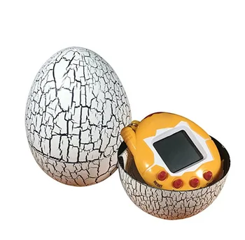 Kelių spalvų Dinozaurų kiaušinių Masažuoklis Virtualus Cyber Digital Augintiniai Elektroninių Skaitmeninių E-pet Retro Kišeniniais Žaidimų Mašina Tamagochi Žaislai