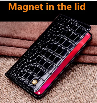 Pilno grūdo natūralios odos magnetinio flip cover atveju, Huawei Mate 30 Pro/Huawei Mate 30 telefoną atveju nuolatinis odos padengti rubisafe