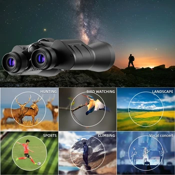 APEXEL Žiūronai 7x50 Porro Didelio Artinimo Teleskopas 56m/1000m BAK4 Prizmė Spotting scope Medžioklės Turizmo Paukščių stebėjimas