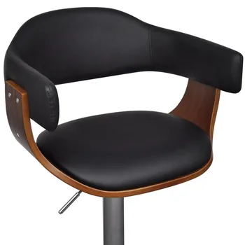 Baro Kėdės 2 Vnt Dirbtiniais Odos, Reguliuojamas Baro Kėdės Stilingas Ir Patogus Baro Kėdės