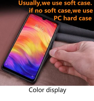 Verslo natūralios odos nuolatinis telefoną atveju Xiaomi Redmi 7 flip dangtelis Xiaomi Redmi 7a telefono maišelį kortelės lizdo laikiklį rubisafe