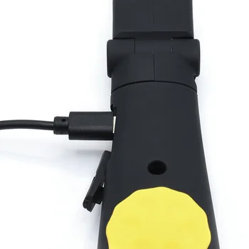 Nešiojamų cob darbo lemputė usb įkrovimo built-in baterijos reguliuojamas ryškumas magnetinio vandeniui išardomi žibintų remontas