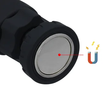 Nešiojamų cob darbo lemputė usb įkrovimo built-in baterijos reguliuojamas ryškumas magnetinio vandeniui išardomi žibintų remontas