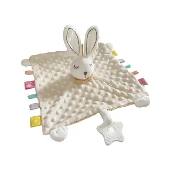 Minkštas Gyvūnų Modelio Nuraminti Rankšluostį Kūdikiui Pliušinis Antklodė Kūdikiui Šalikas Lėlės Žaislas
