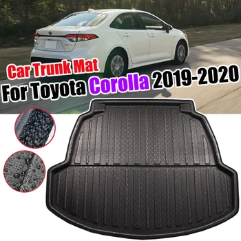 Toyota Corolla 4 durų Sedanas Sedanas E210 2019 2020 Krovinių Įkrovos Linijinės Dėklas Galinės bagažo skyriaus Grindų Kilimėlis Kilimas Automobilio Stiliaus