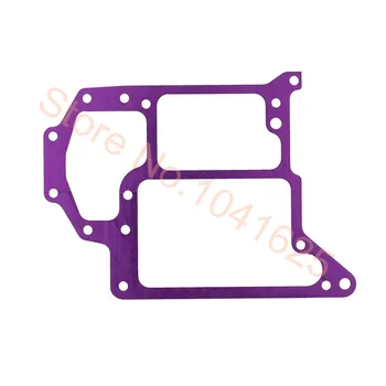 Didmeninė 5vnt/Daug HSP 102065 Violetinė Kompaktiškas Aliuminio Radijo Dėklas Atnaujinti Dalys 1/10 RC Modelio Automobilių Kelių SONIC