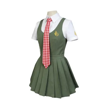 Anime Danganronpa Koizumi Mahiru Cosplay Kostiumai, Japonijos Vienodas Sailor Kostiumas Moterims Suknelė Mergaitėms, Drabužiai