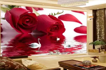 Didelis Skatinimo Fono paveikslėlis Graži Rožė 