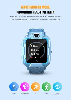 IP67 atsparus Vandeniui Vaikų Smart Žiūrėti SOS GPS vietos nustatymas/Vaizdo Skambinimo/HD Fotografijos Vaikai Smart Žiūrėti Nuotolinio Stebėjimo Wifi 4G