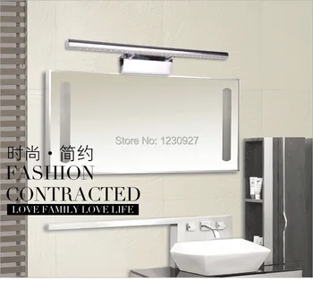9w 39 LED 5050 70cm veidrodėliai priekinių žibintų nerūdijančio plieno vonios kambarys, tualetas anti-rūko objektyvas ark miegamojo lempa,led sienos lempos
