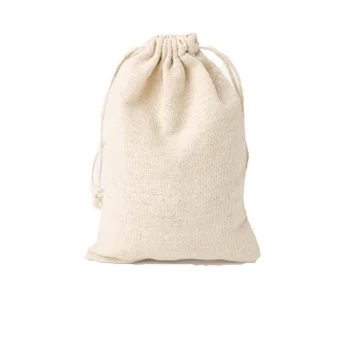 500pcs medvilnės audinio pluoštas kišenėje logotipą spausdinimui originalus ekologinių dovanų maišelis pakuotė laikymo maišelis pakuotė maišelis nemokamai DHL