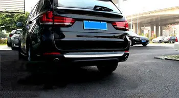 Nerūdijančio Priekinis + Galinis Bamperis Dangtis Padengti Apdaila 2vnt BMW X5 F15 - 2018 m.