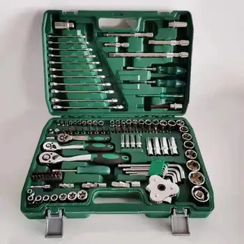 121 gabalas rankovės nustatyti auto remonto įrankių rinkinys renovacijos automobilio įrankių komplektas