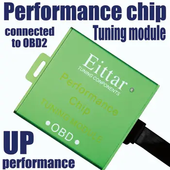 Eittar OBD2 OBDII performance chip tuning modulis puikus spektaklis 