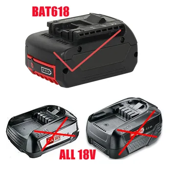 Patvarus 1018K 14,4 V 18V Baterija, Įkroviklis Pakeitimo Maitinimo Adapteris BAT609 BAT614 BAT618 BAT607 BAT607G Li-ion Baterija