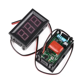 110V-220V-380V Digital Voltmeter AC 70V, kad 500V skirti 0,56 colių LED Skaitmeninis Skydelis Skaitiklio Įtampos testeris RAUDONA/ŽALIA/MĖLYNA stebėti