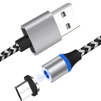 USB kabelis 1 2 3 magnetinė jungtis, naudojama 