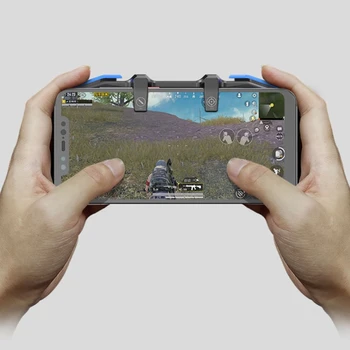 Naujos mobilios Žaidimų konsolės Talpa Impulso PUBG Gamepad telefono lizdo ir Žaisti Žaidimą Sukelti Kreiptuką su šlapia Danga