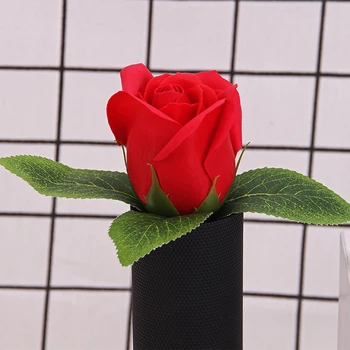 1Pc Dirbtinis Muilas Rožė, Gvazdikas Gėlių Valentino Dienos Dovanų Pateikti Namų Dekoro dovana