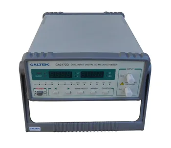 Yangzhong Caltek CA2172D dvigubo kanalo įvestis AC digital voltmeter 100uV-300V, dažnių diapazonas 10Hz-2MHz
