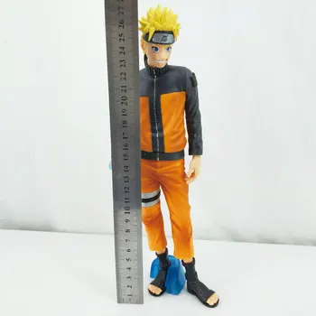 28cm Anime Naruto Uzumaki Grandista Shinobi Santykių PVC Veiksmų Skaičius, Surinkimo Modelis Žaislas su dėžute