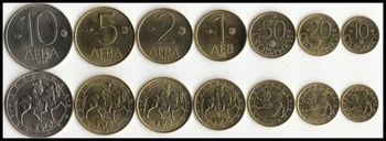 Bulgarija 7 1 Vienetų Europą Monetų Naujos Originalios Monetos UNC Atminimo Edition tikra ES