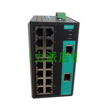 Naujas Originalus Vietoje Nuotrauką MOXA EDS-316 16 Pilnas Elektros Uostų Industrial Ethernet Jungiklis
