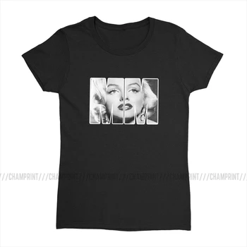 Marilyn Monroe-Moteris, Marškinėliai Seksuali Blondinės Vintage Marškinėliai, Topai Harajuku T-shirt Moterų Naujovė Drabužių Spausdintos Grafikos