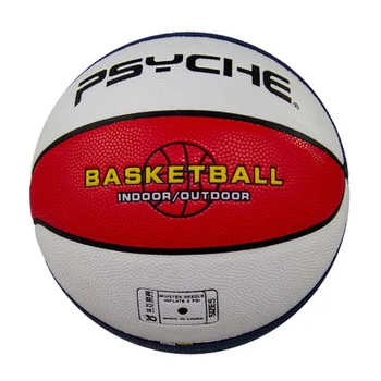 Psichika PSICHIKA drėgmės absorbcija krepšinio tiesioginio pardavimo raudonos, baltos ir mėlynos No. 5 krepšinio rungtynės specialiuosius vaikų basketbal