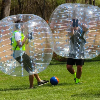 Nemokamas pristatymas 1,0 mm PVC 1,8 m skersmens trankyti kamuolys,futbolo burbulas,loopy kamuolys didelis, sunkiųjų žaidėjai