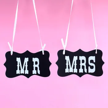 1set Mr&Mrs Raidžių Girliandą Reklama Photo Booth Vestuves Fotografijos Rekvizitai Apdaila