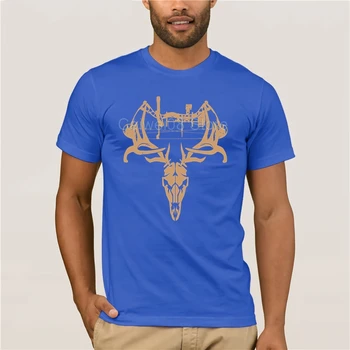 Prekės vyrų marškinėliai Elnių Medžioklės Lankas Mens Trumpas rankovės mados vasaros T Shirt mens Dovana Marškinėliai Lankas Medžiotojai