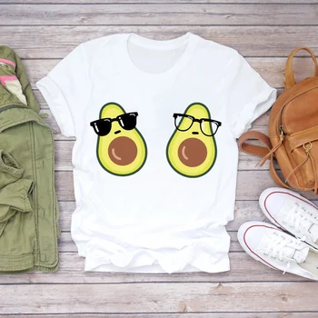 Moterų 2020 m. Vasarą Ananasų Saldus Vaisių Mados Spausdinti Spausdinti Lady T-shirts Top Marškinėliai Moteriški Vyriški Grafinis Moterų Tee Marškinėliai